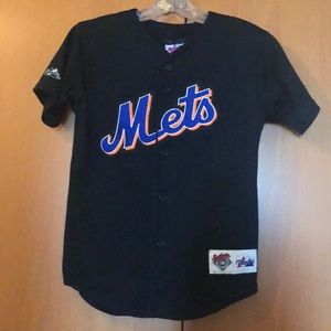 Authentic MLB Mets youth jersey